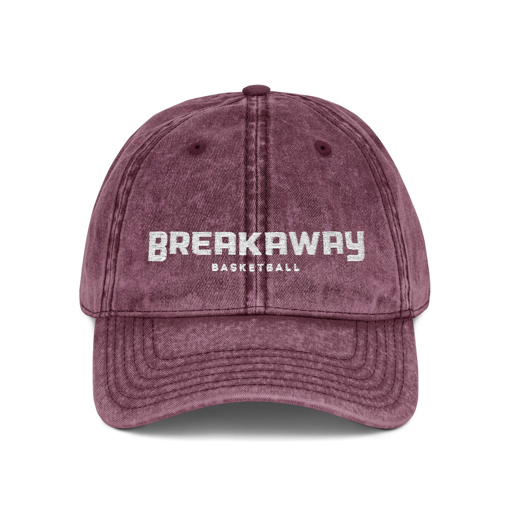 Breakaway Basketball Vintage Fade Baseball Hat | Embroidered