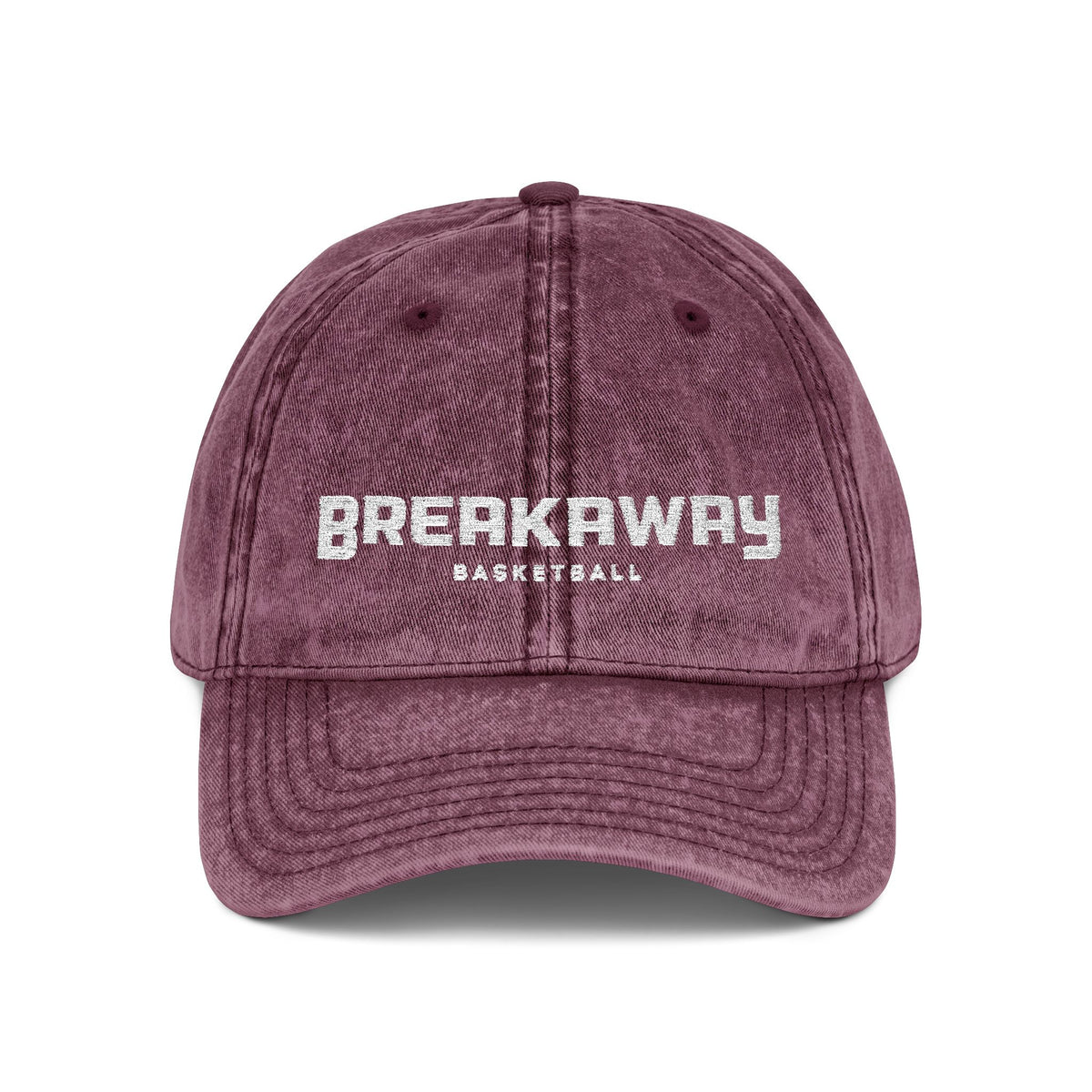 Breakaway Basketball Vintage Fade Baseball Hat | Embroidered