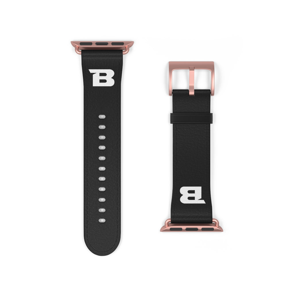 Breakaway B Black Watch Band | Apple Watch Strap