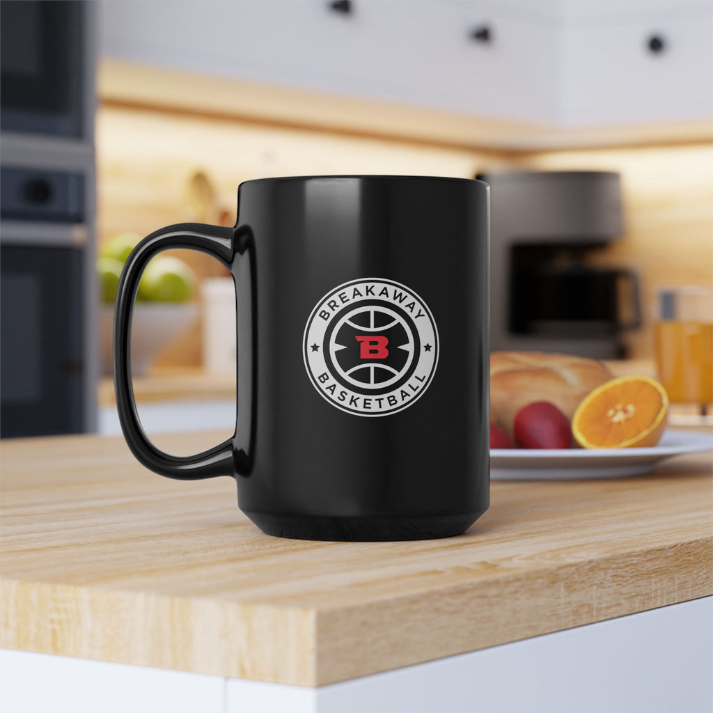 Long Gym Day Ahead. Black Mug | 11oz, 15oz