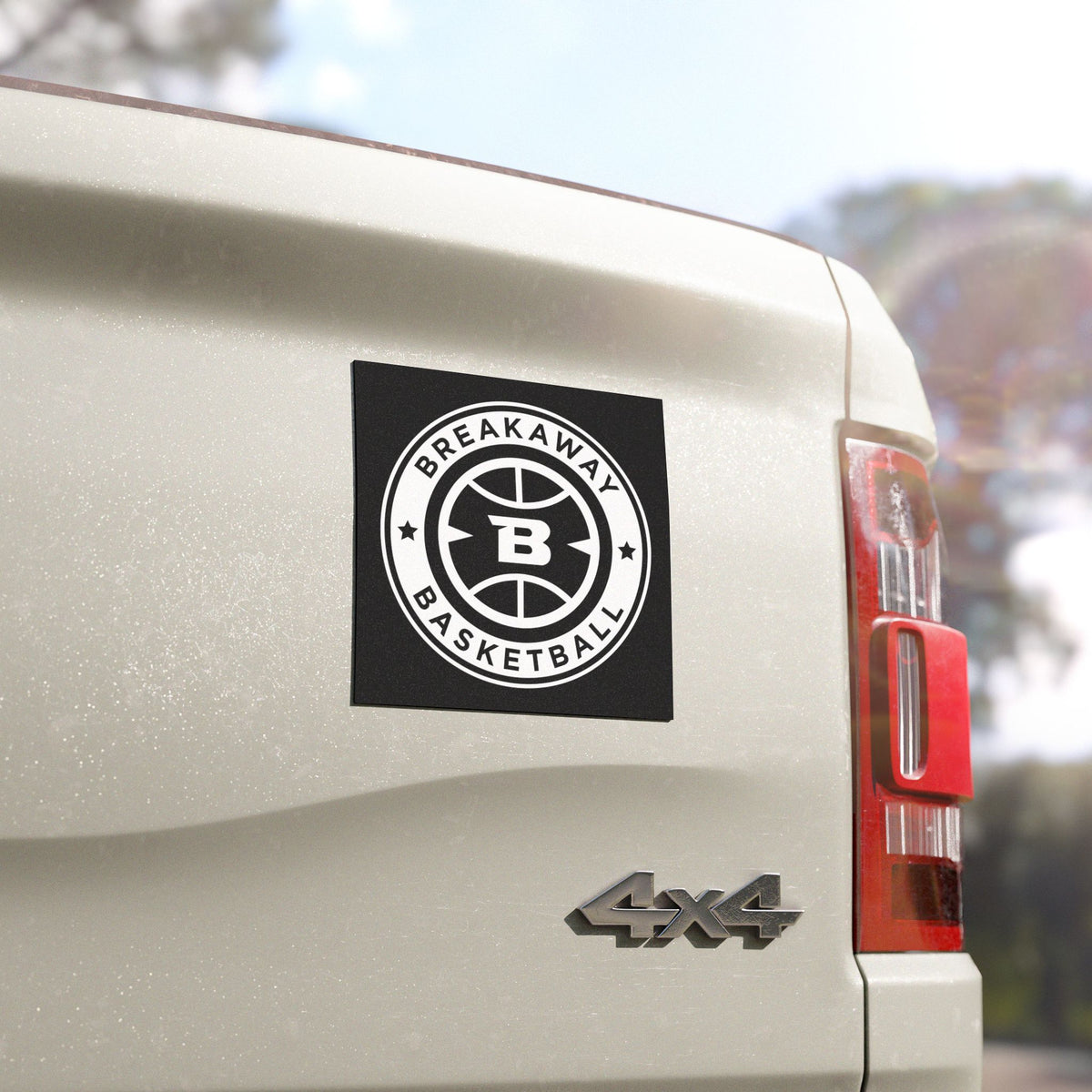 Breakaway Basketball Car Magnet | 2 SIZES