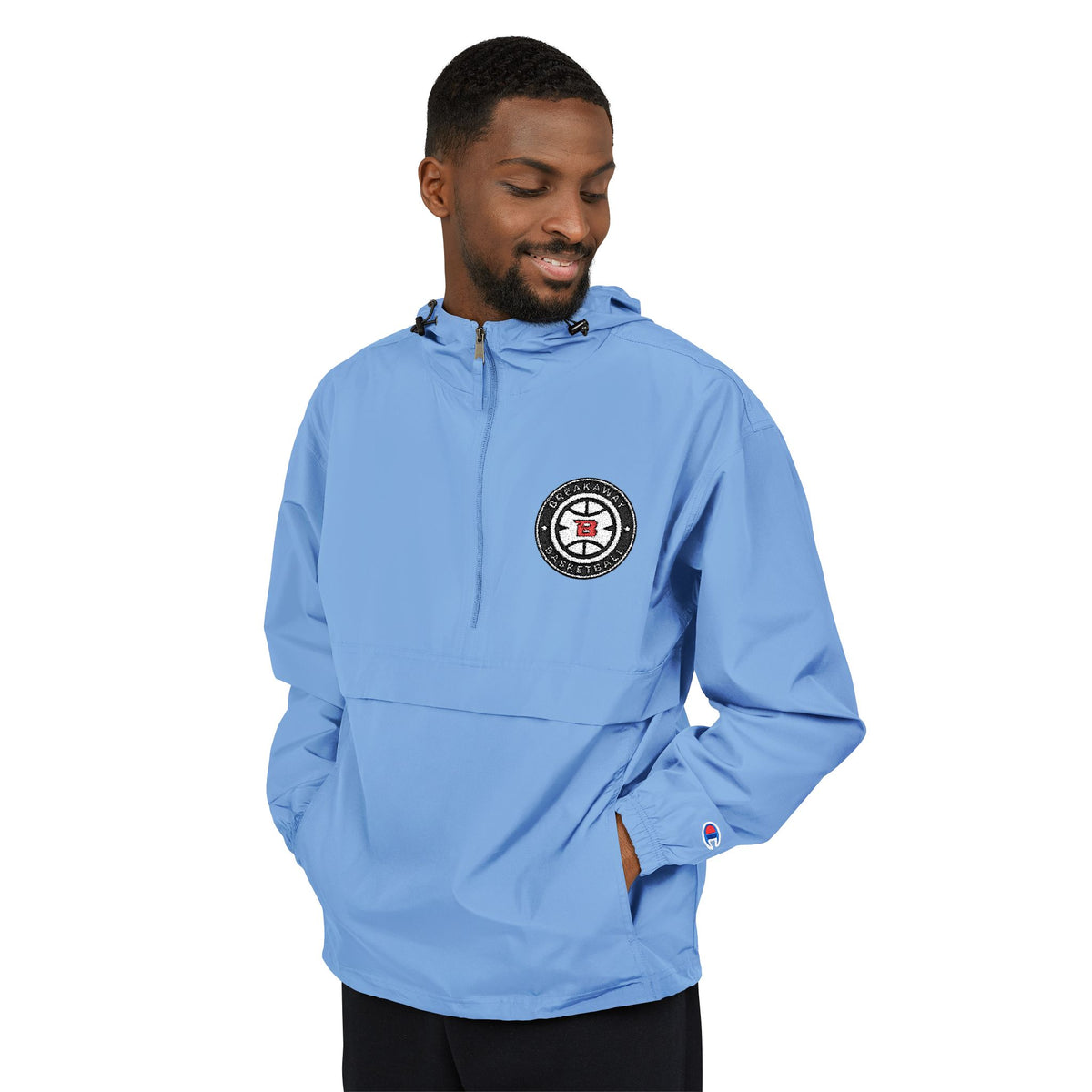 Breakaway Basketball Champion Windbreaker | Embroidered