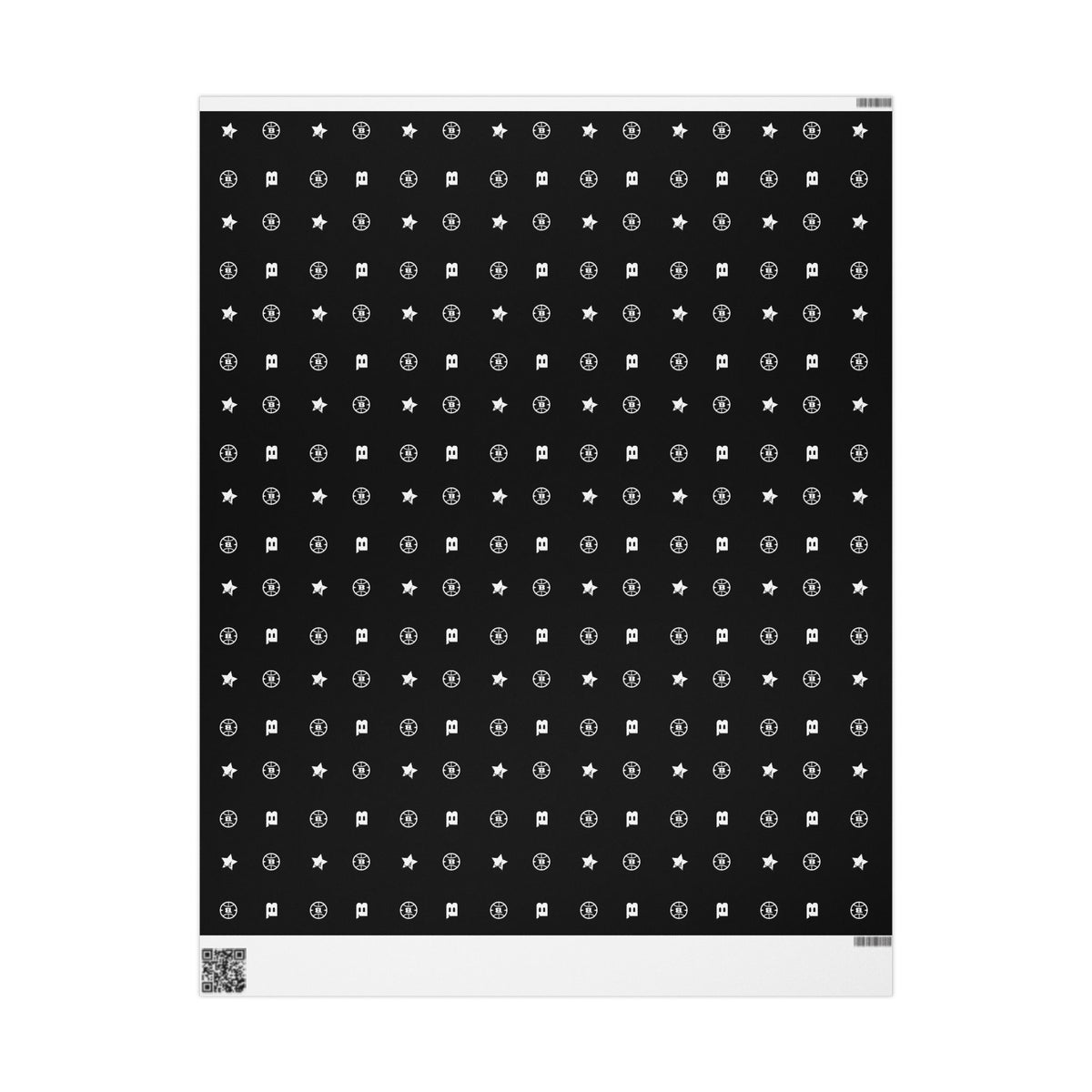 Logo Collection Wrapping Paper | Black