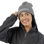 Breakaway Basketball Pom-pom Beanie | Embroidered