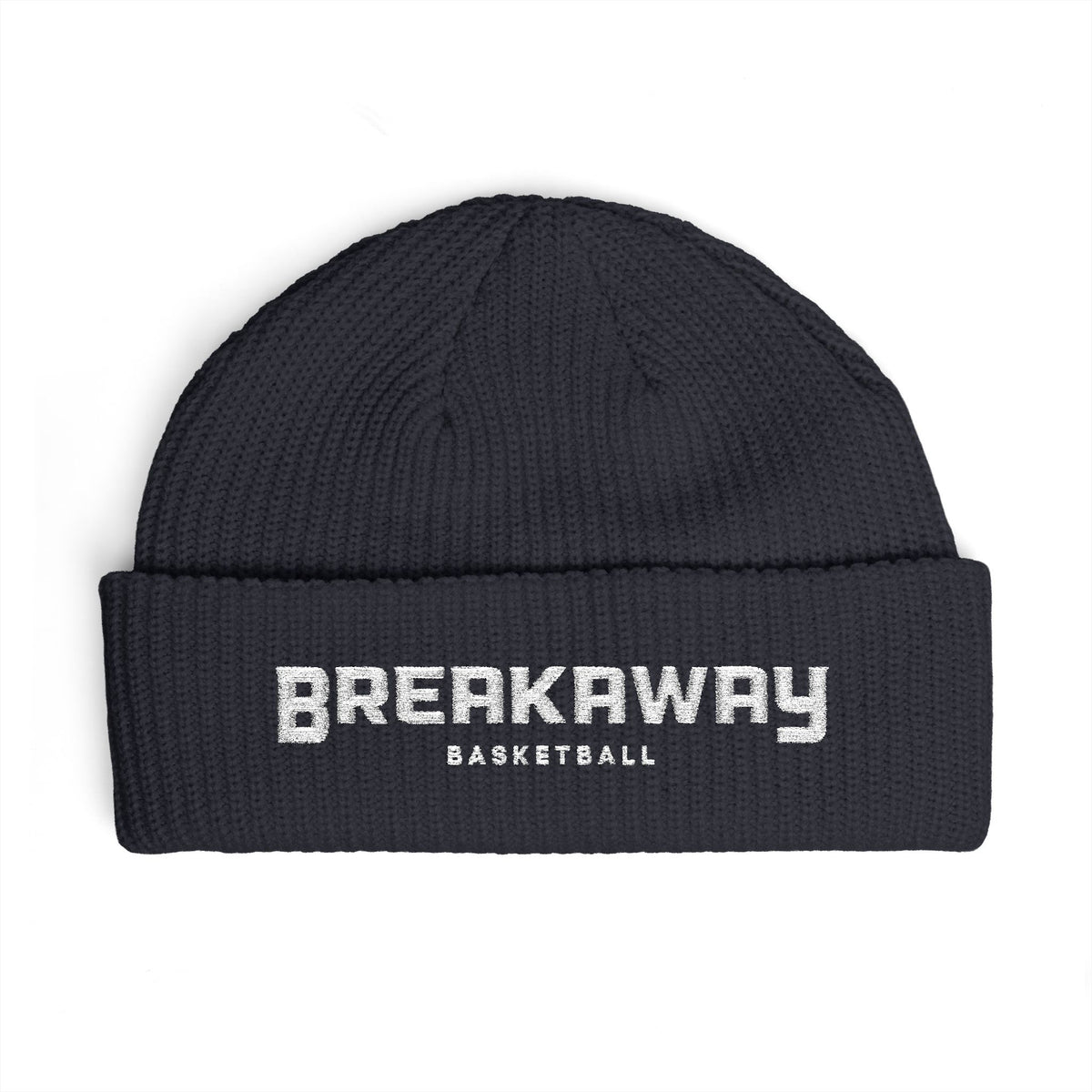 Breakaway Basketball Assorted Color Thick Knit Beanie | Embroidered