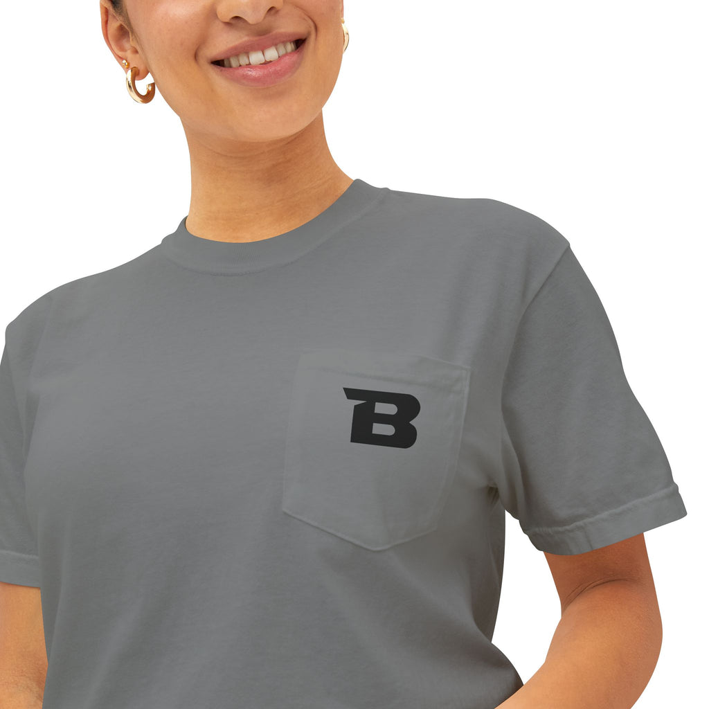 Breakaway Basketball Pocket Tee | Double Sided