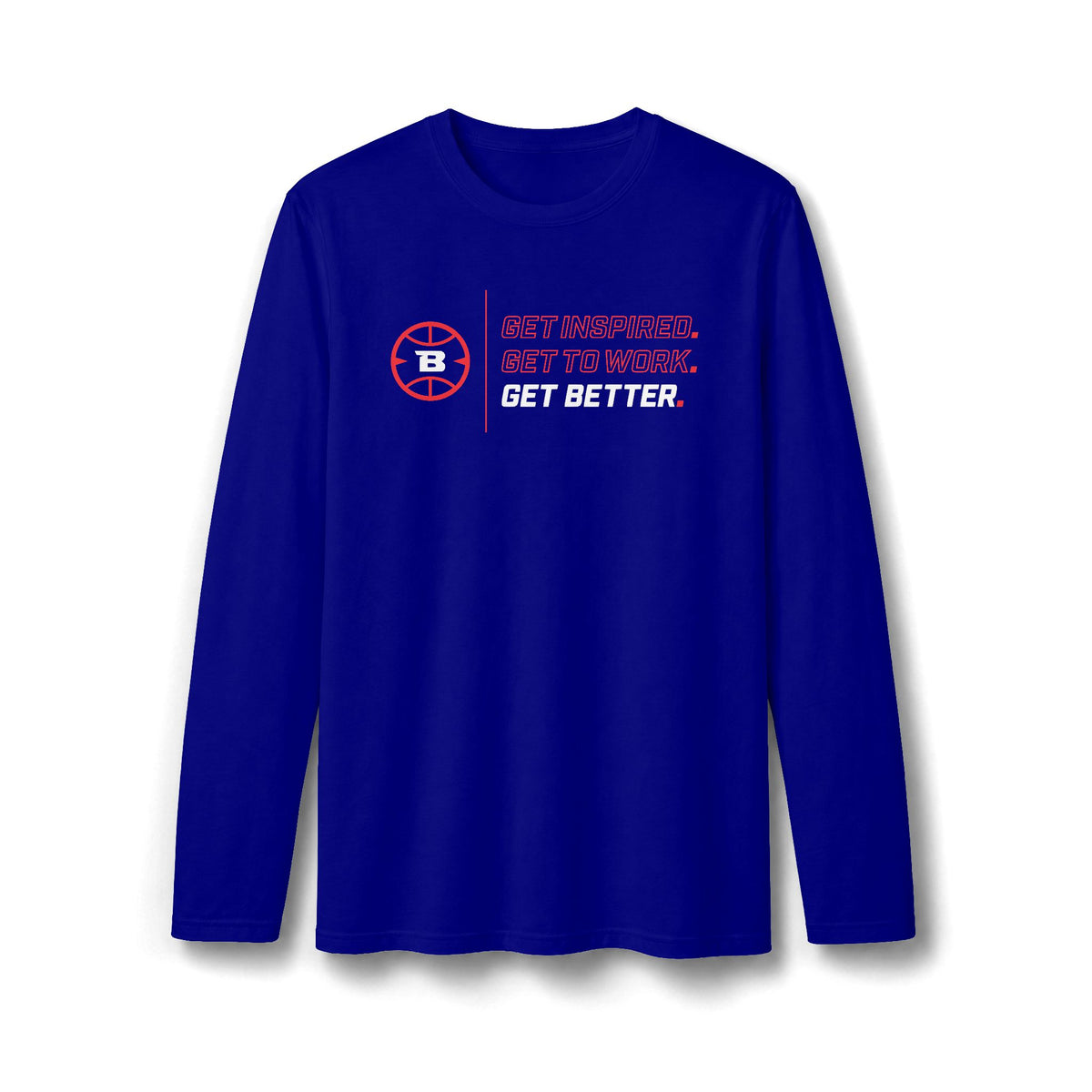 Get Better. Long Sleeve Gildan Tee | ADULT