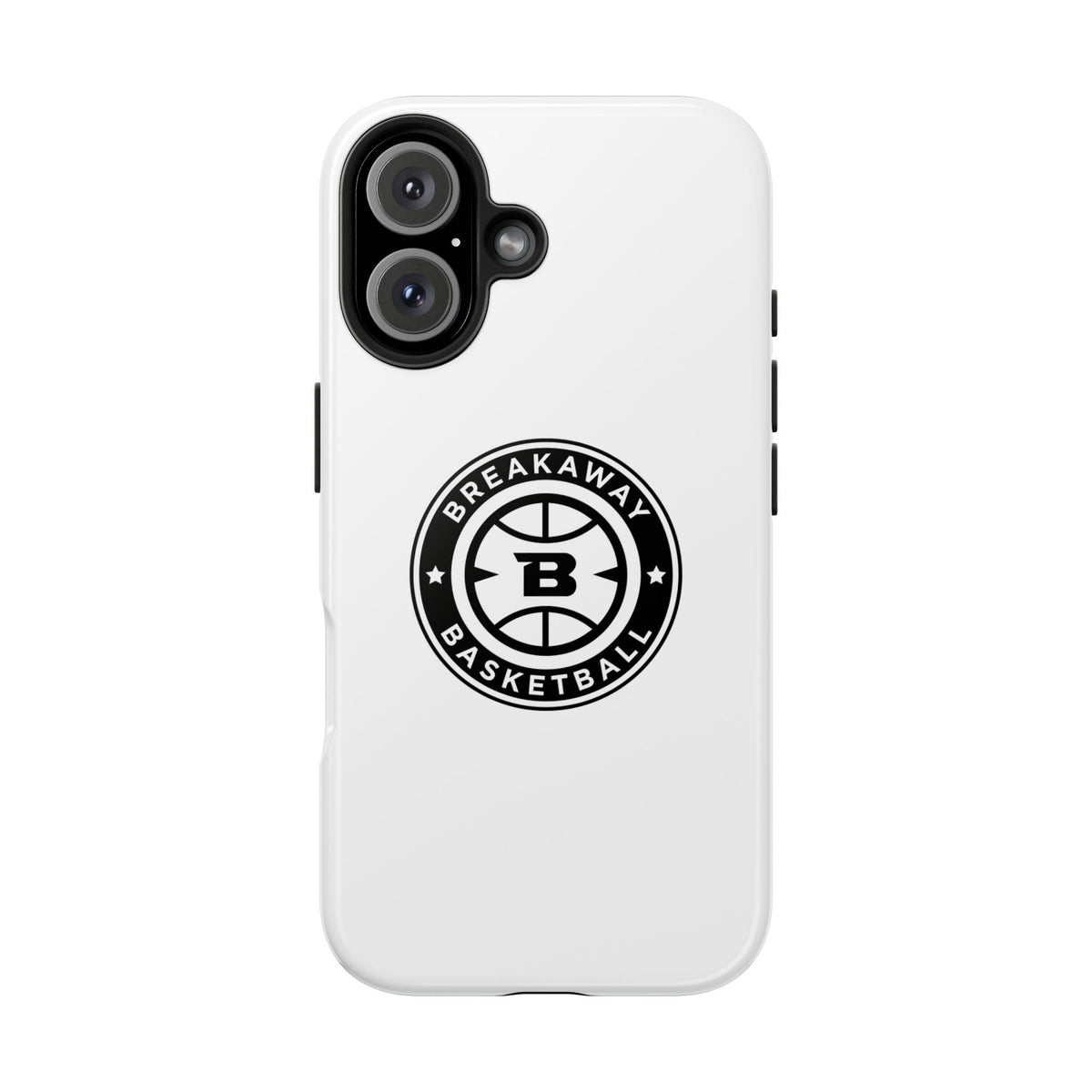 Breakaway Basketball White Phone Case