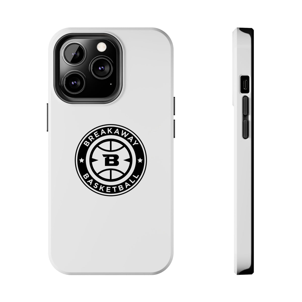 Breakaway Basketball White Phone Case