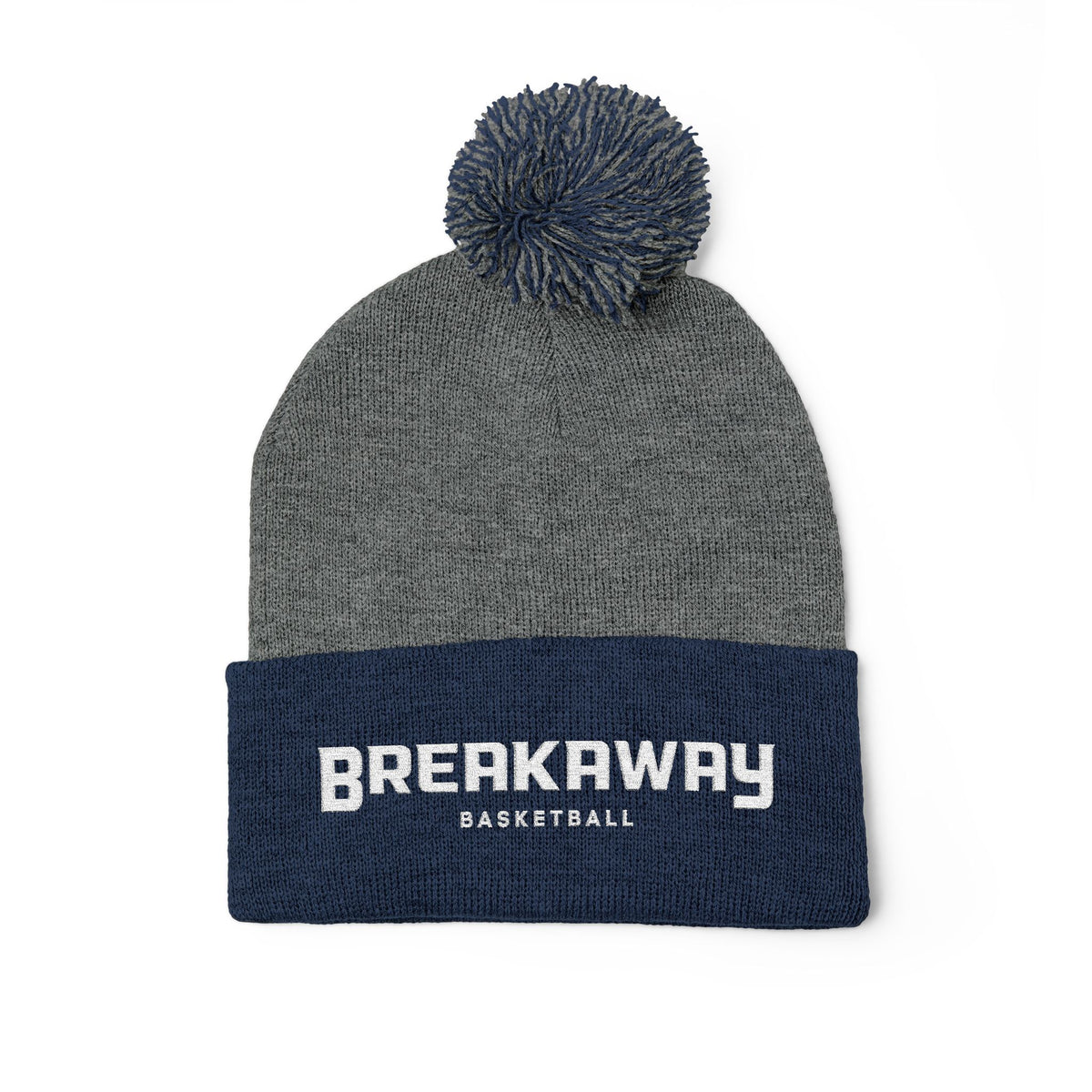 Breakaway Basketball Pom-pom Beanie | Embroidered