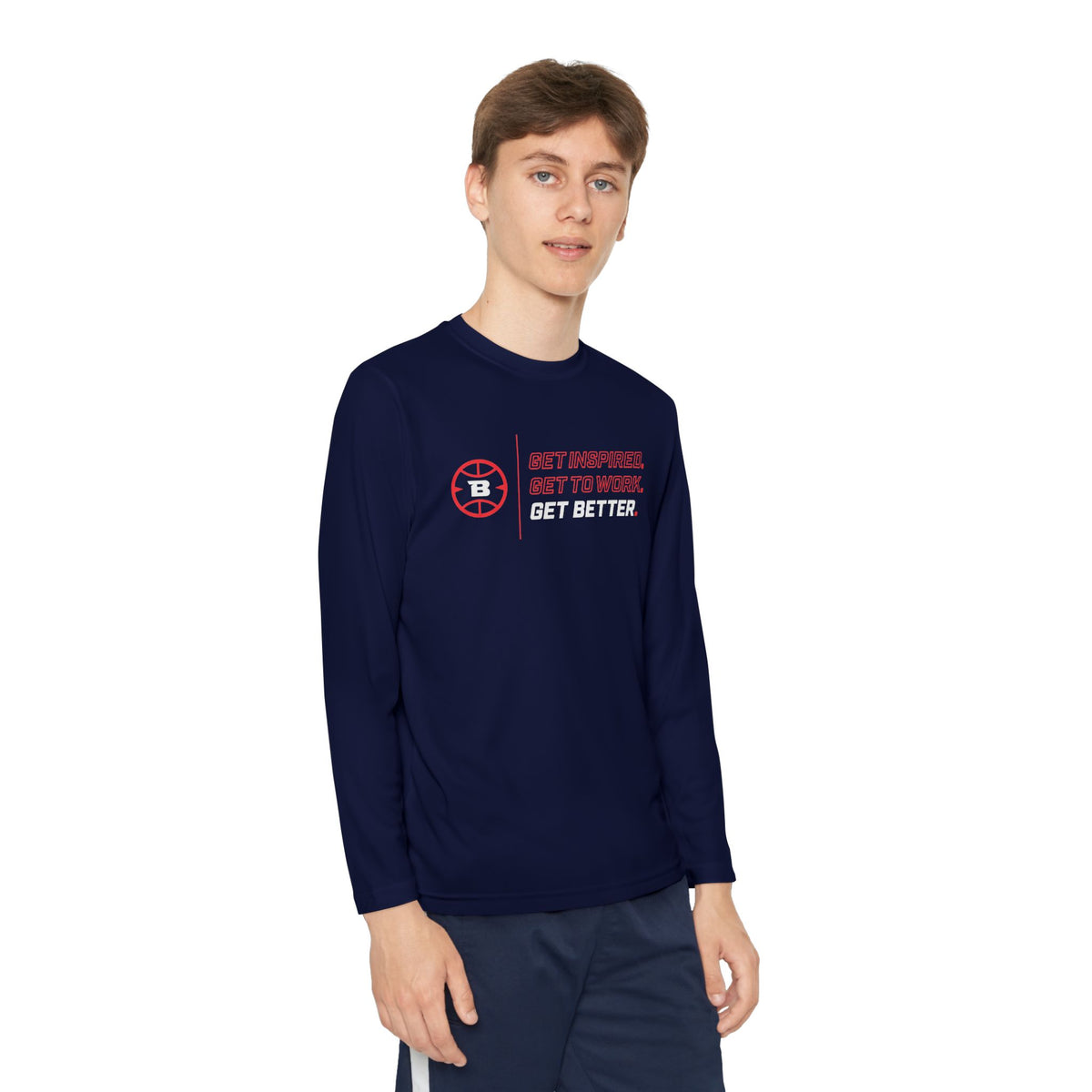 Get Better. Lightweight Long Sleeve Tee | YOUTH