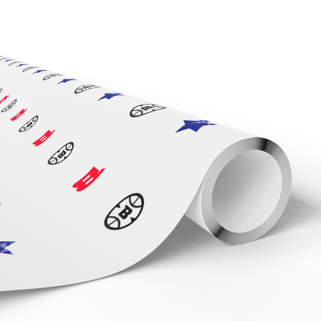 Logo Collection Wrapping Paper | White