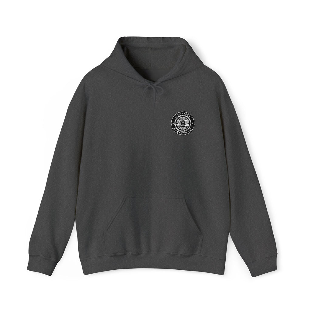 Breakaway Basketball Embroidered Hoodie | Port & Co.