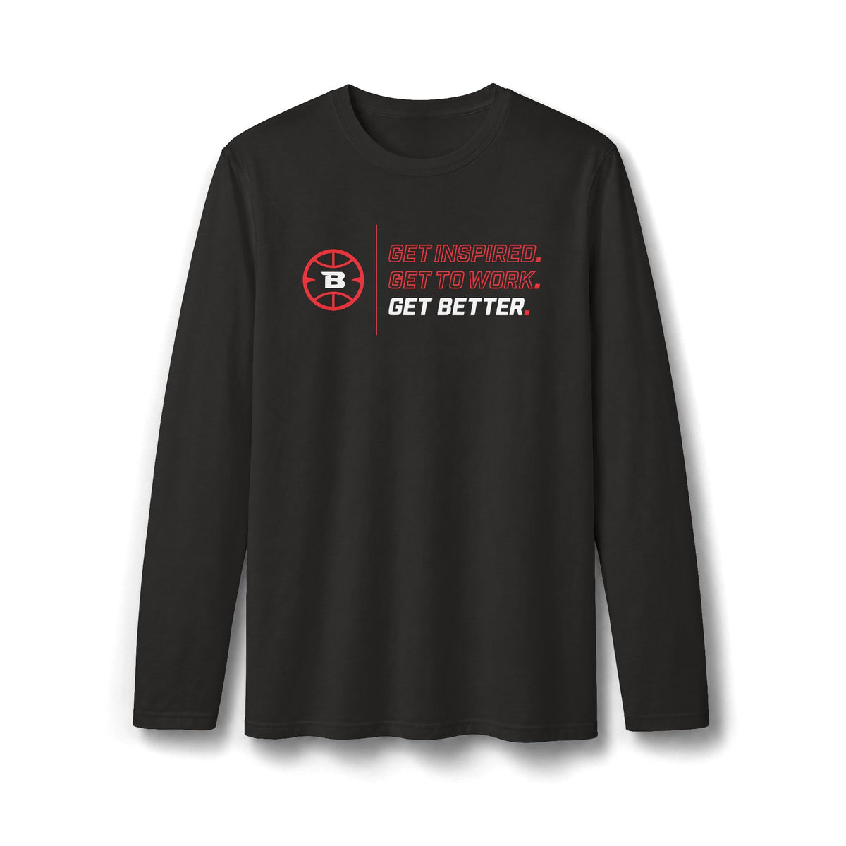 Get Better. Long Sleeve Gildan Tee | ADULT