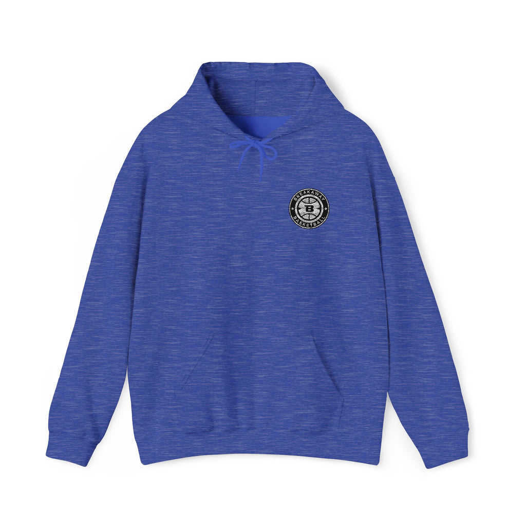 Breakaway Basketball Embroidered Hoodie | Port & Co.