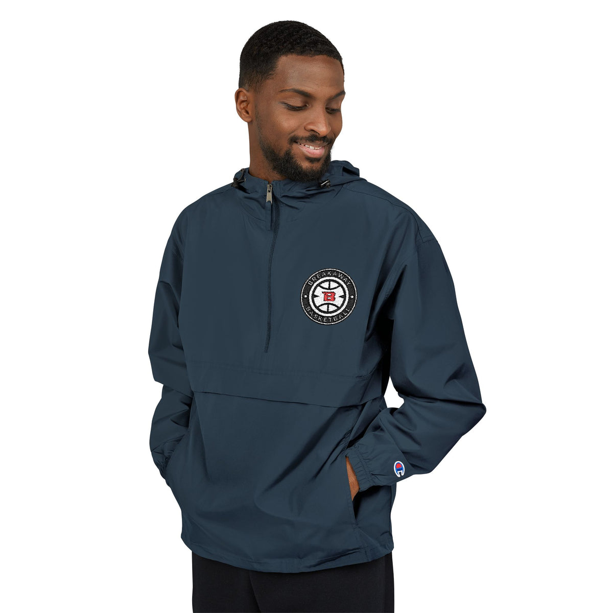 Breakaway Basketball Champion Windbreaker | Embroidered