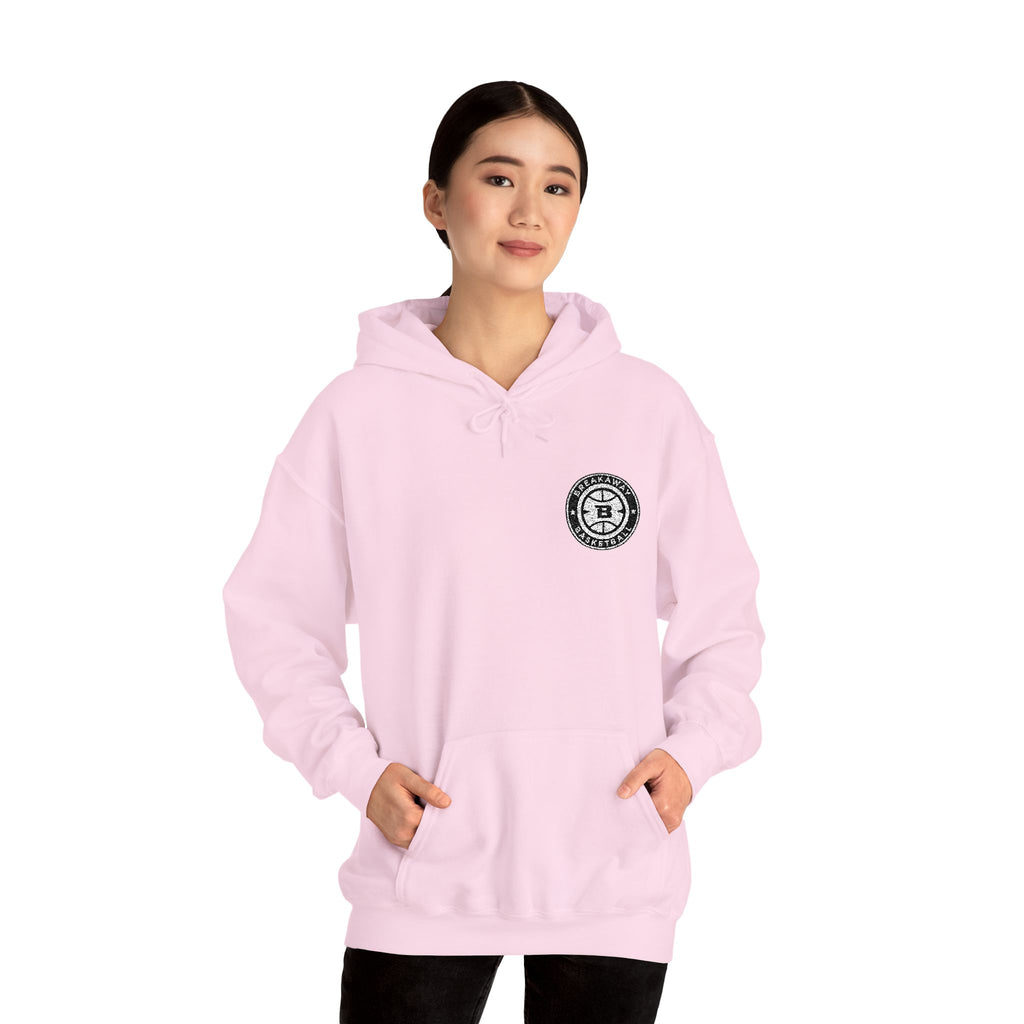 Breakaway Basketball Embroidered Hoodie | Port & Co.