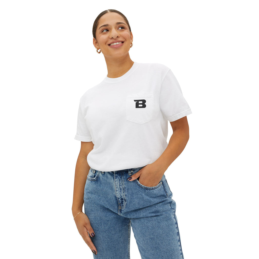 Breakaway Basketball Pocket Tee | Double Sided