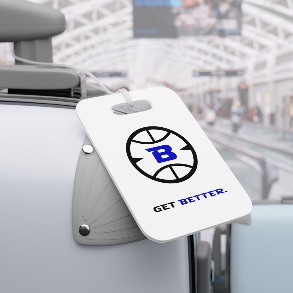 Breakaway Basketball Blue Edition Luggage Tag | Double-sided