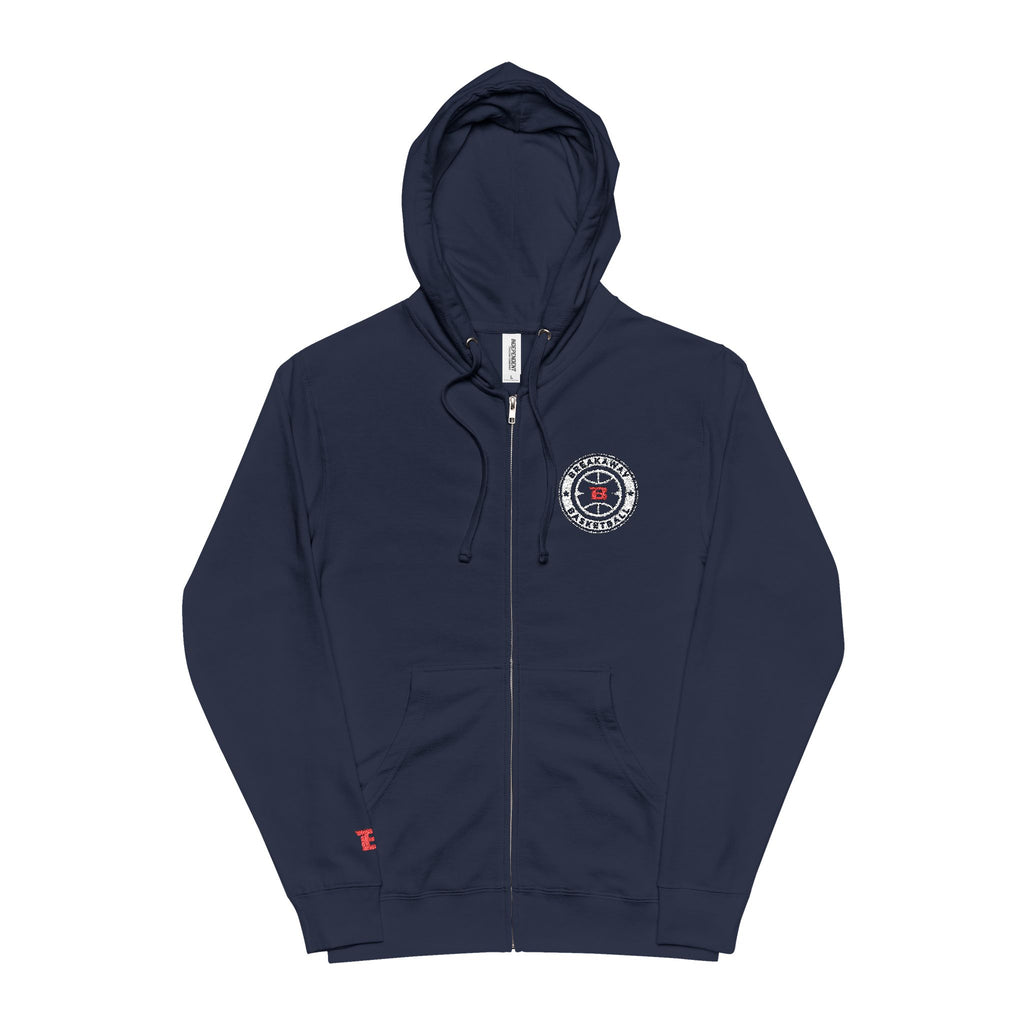 Breakaway Basketball Zip Up Hoodie | Embroidered