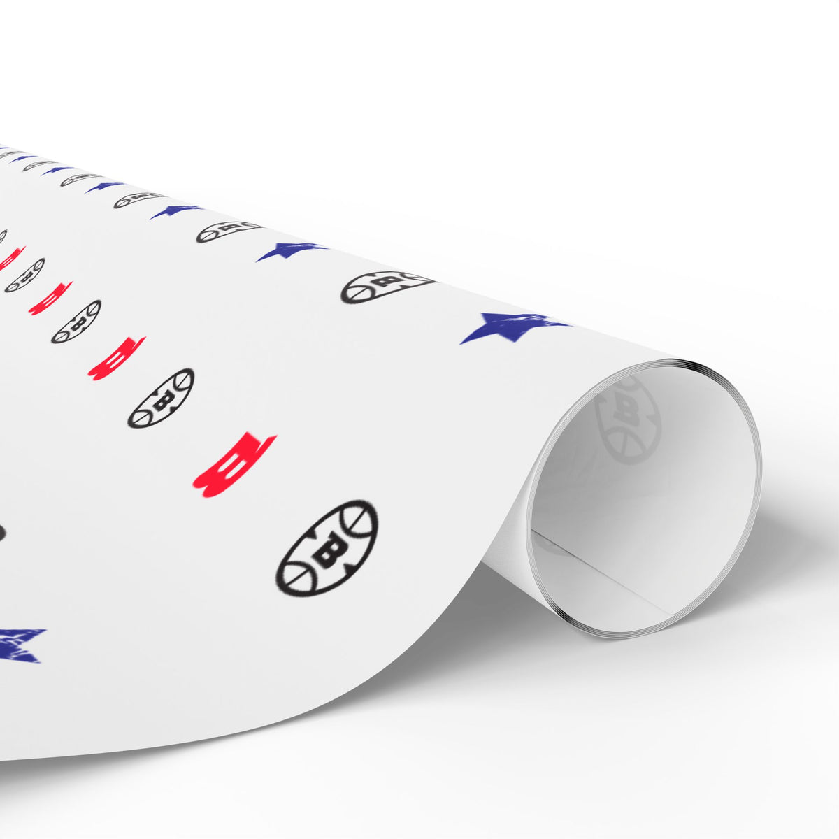 Logo Collection Wrapping Paper | White
