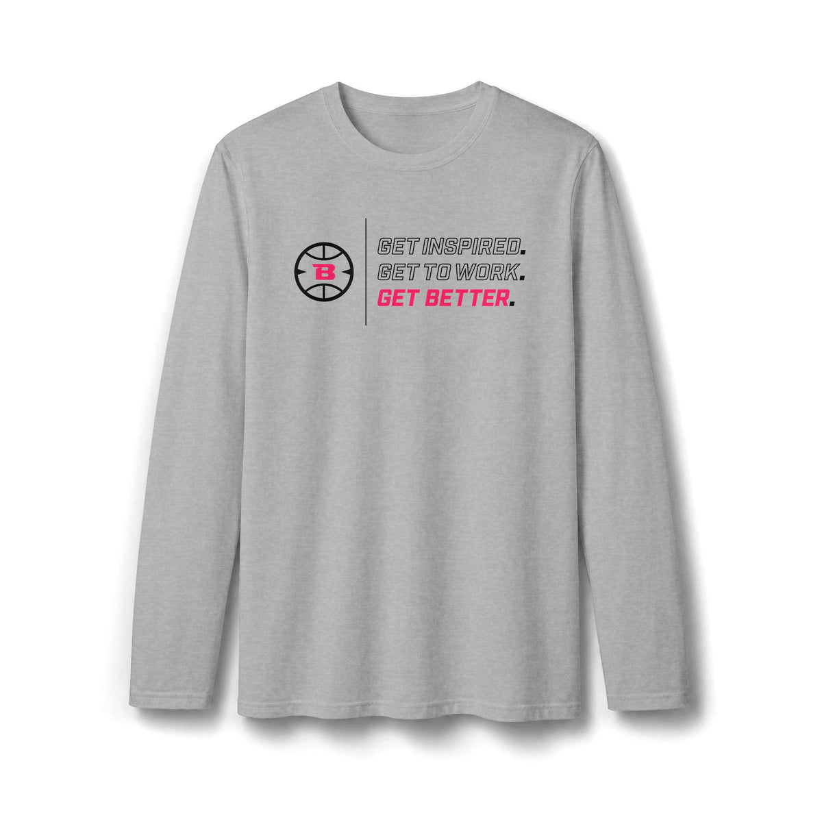 Get Better. Long Sleeve Gildan Tee | ADULT