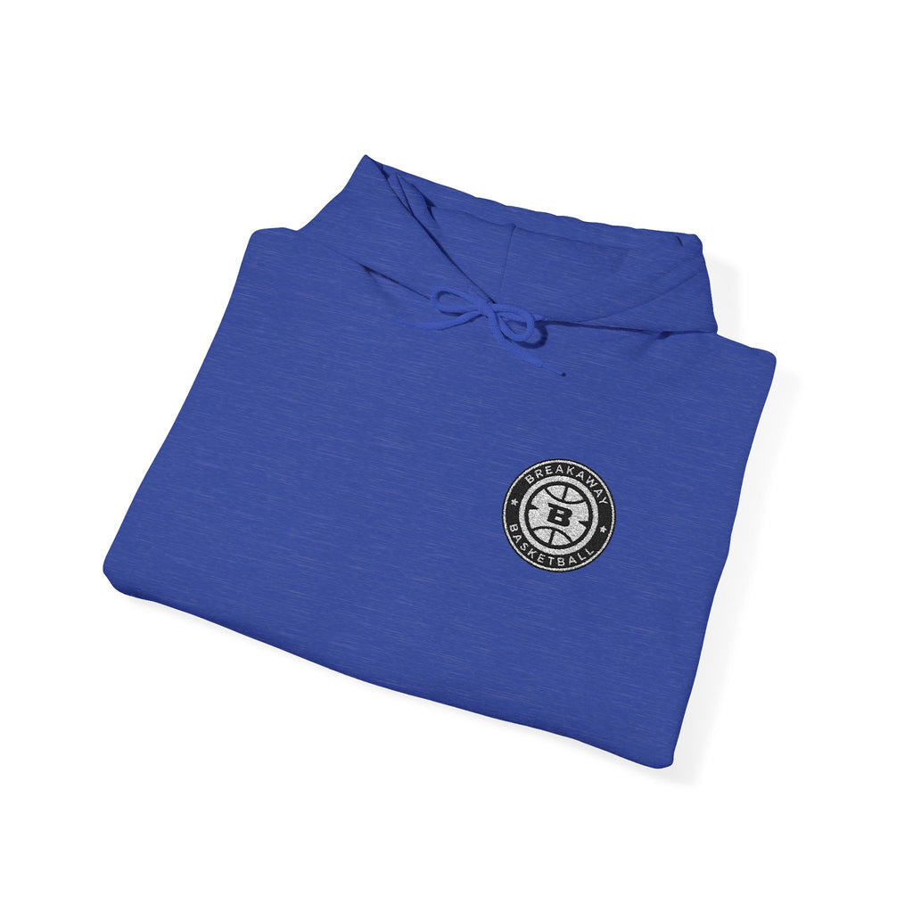 Breakaway Basketball Embroidered Hoodie | Port & Co.