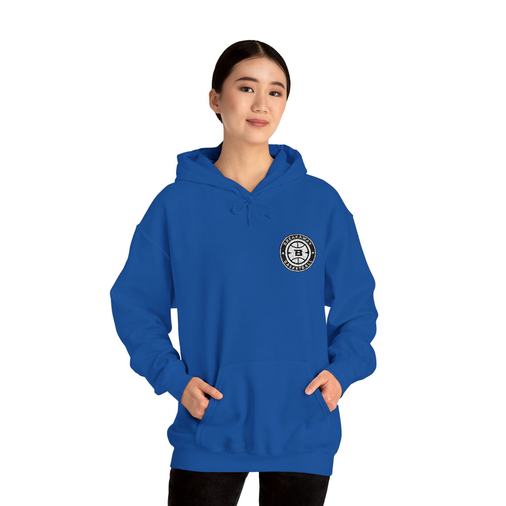 Breakaway Basketball Embroidered Hoodie | Port & Co.
