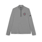 Logo Collection Adidas Quarter-Zip Pullover | Embroidered Pink B