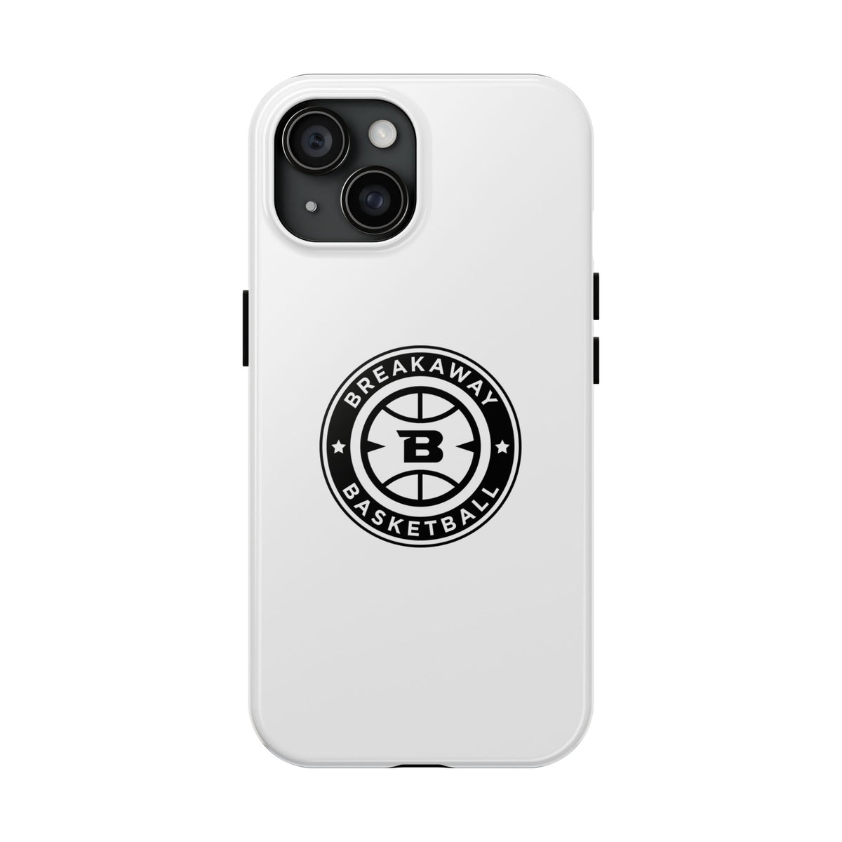 Breakaway Basketball White Phone Case