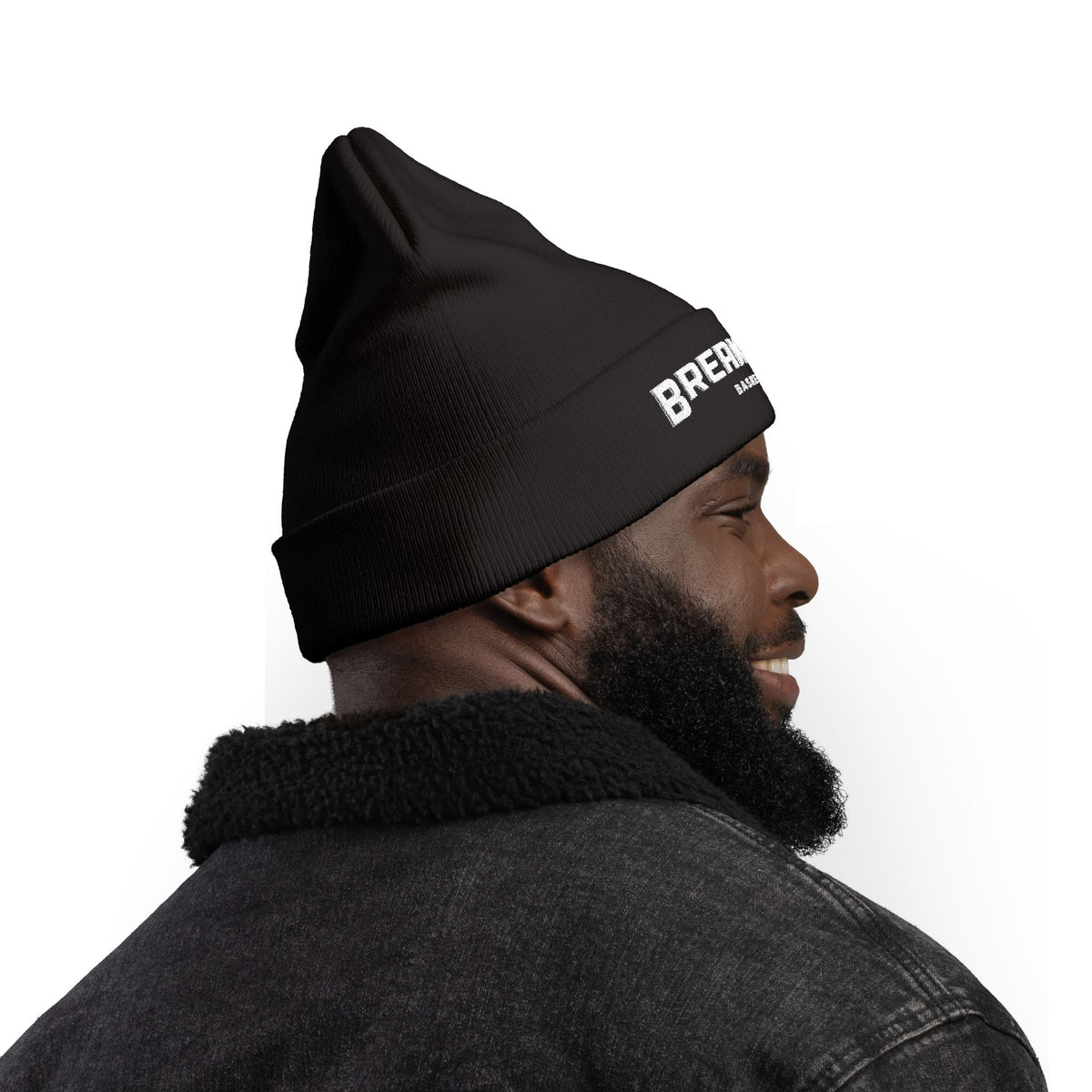 Breakaway Basketball Assorted Color Knit Beanie | Embroidered