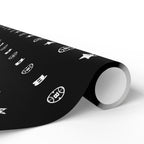 Logo Collection Wrapping Paper | Black