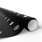 Logo Collection Wrapping Paper | Black