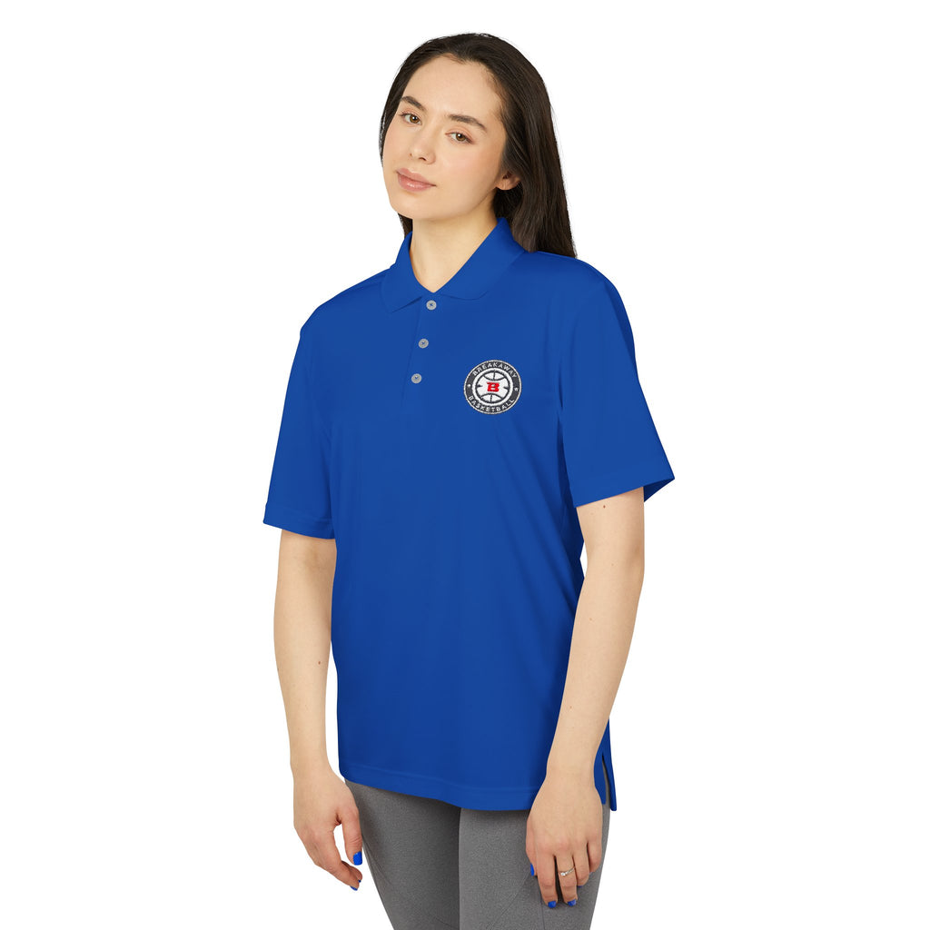 Breakaway Basketball Adidas Polo | Embroidered