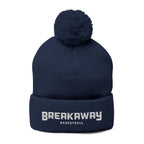 Breakaway Basketball Pom-pom Beanie | Embroidered