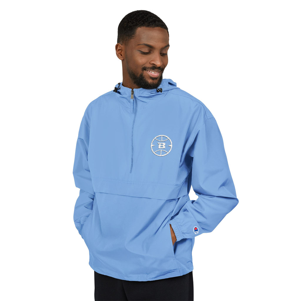 Logo Collection Champion Windbreaker Jacket | Embroidered