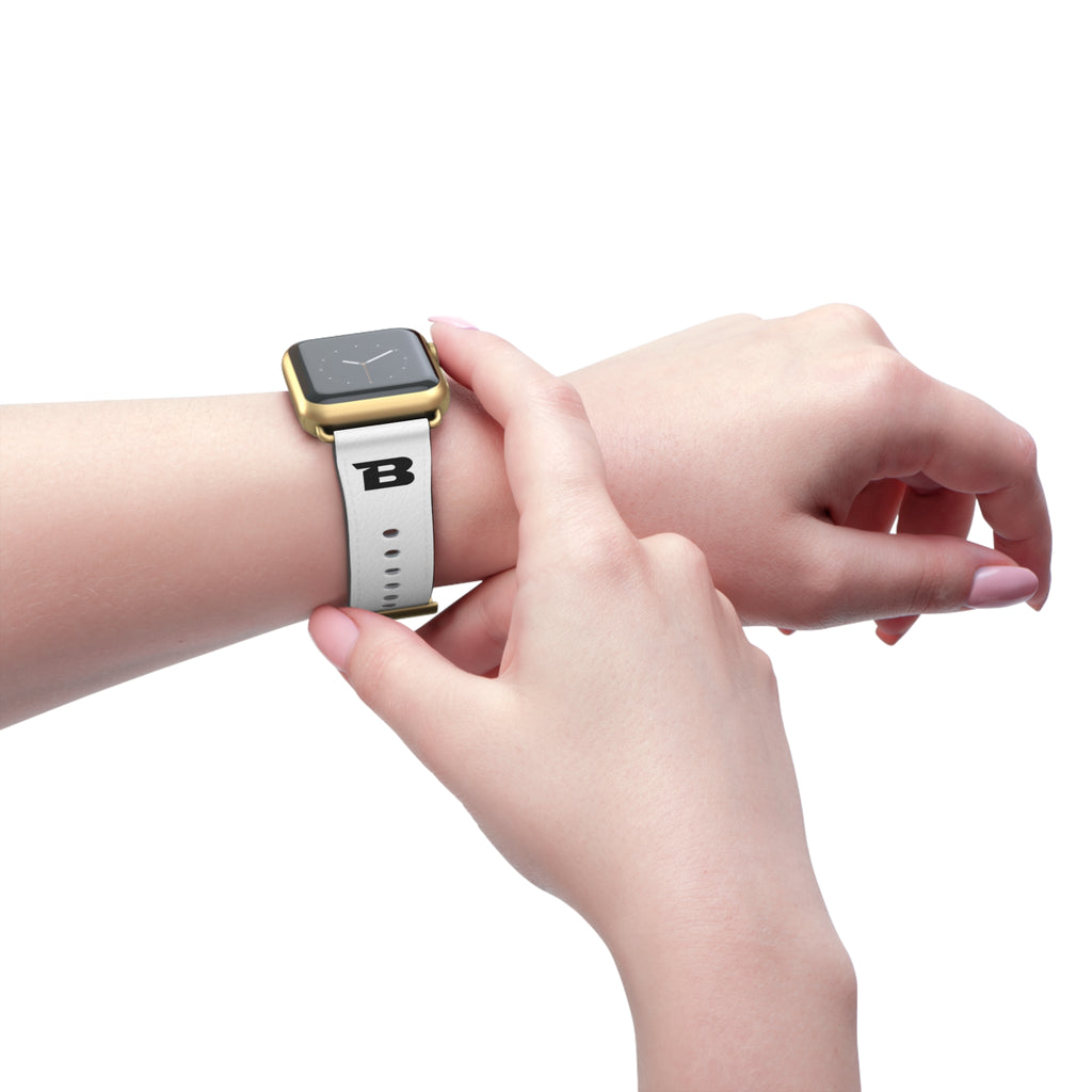 Breakaway B White Watch Band | Apple Watch Strap