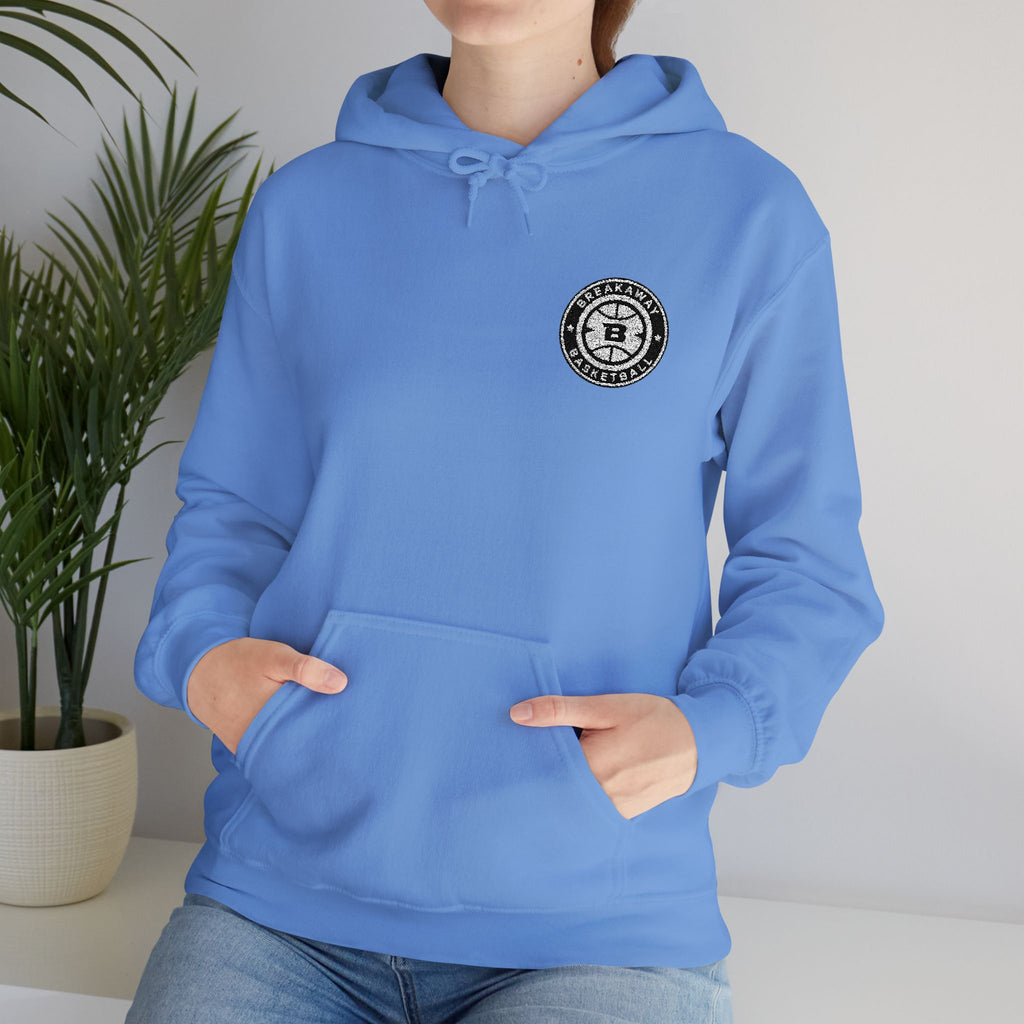 Breakaway Basketball Embroidered Hoodie | Port & Co.