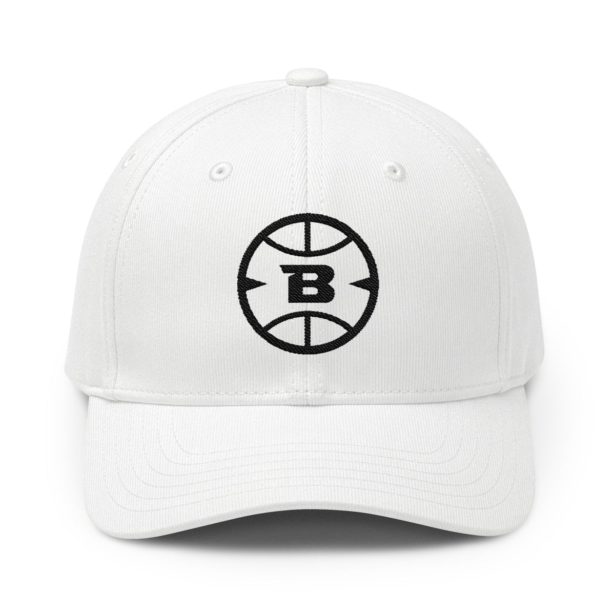 Logo Collection Adidas White Baseball Cap | Embroidered