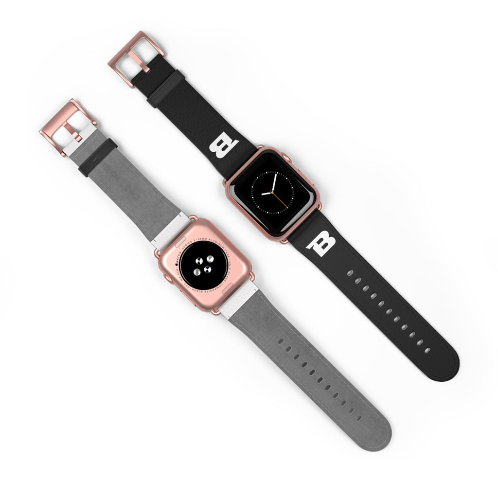 Breakaway B Black Watch Band | Apple Watch Strap