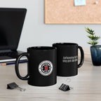 Long Gym Day Ahead. Black Mug | 11oz, 15oz