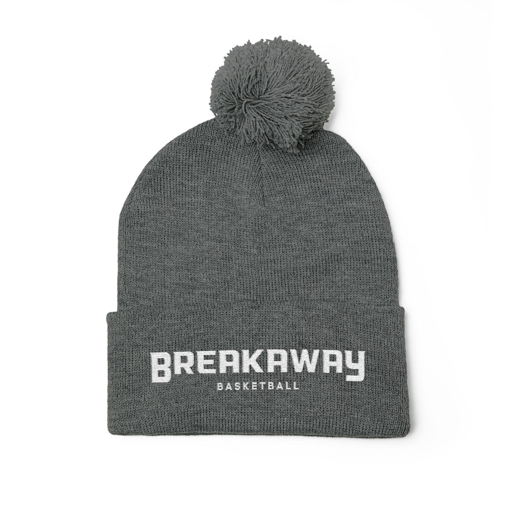 Breakaway Basketball Pom-pom Beanie | Embroidered