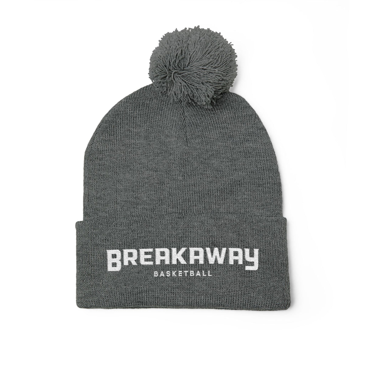 Breakaway Basketball Pom-pom Beanie | Embroidered