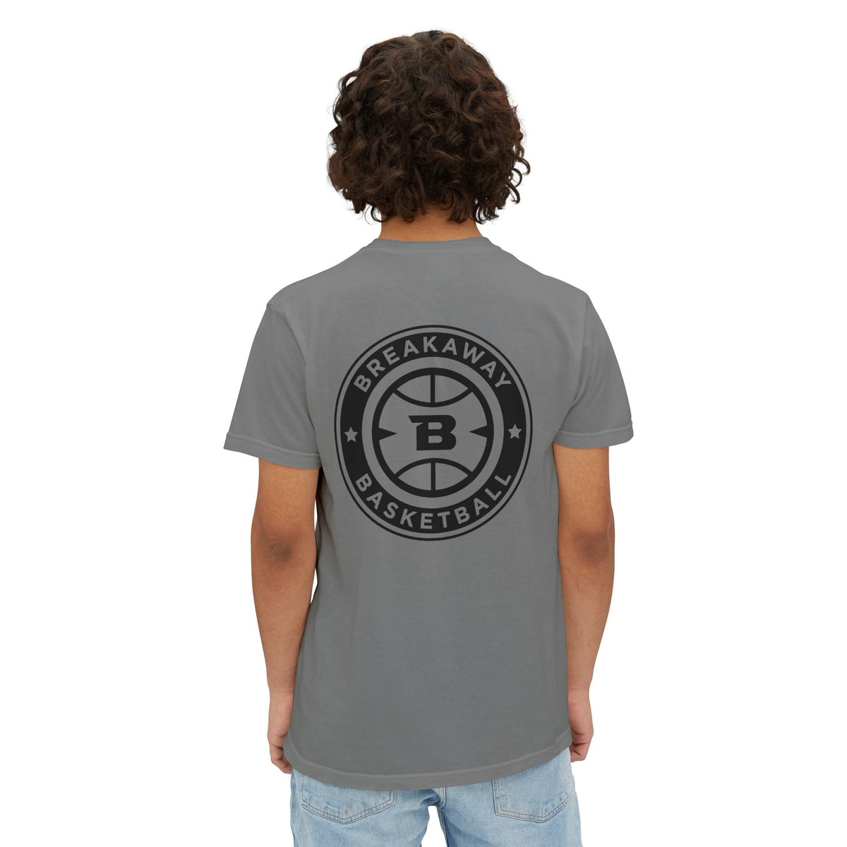Breakaway Basketball Pocket Tee | Double Sided
