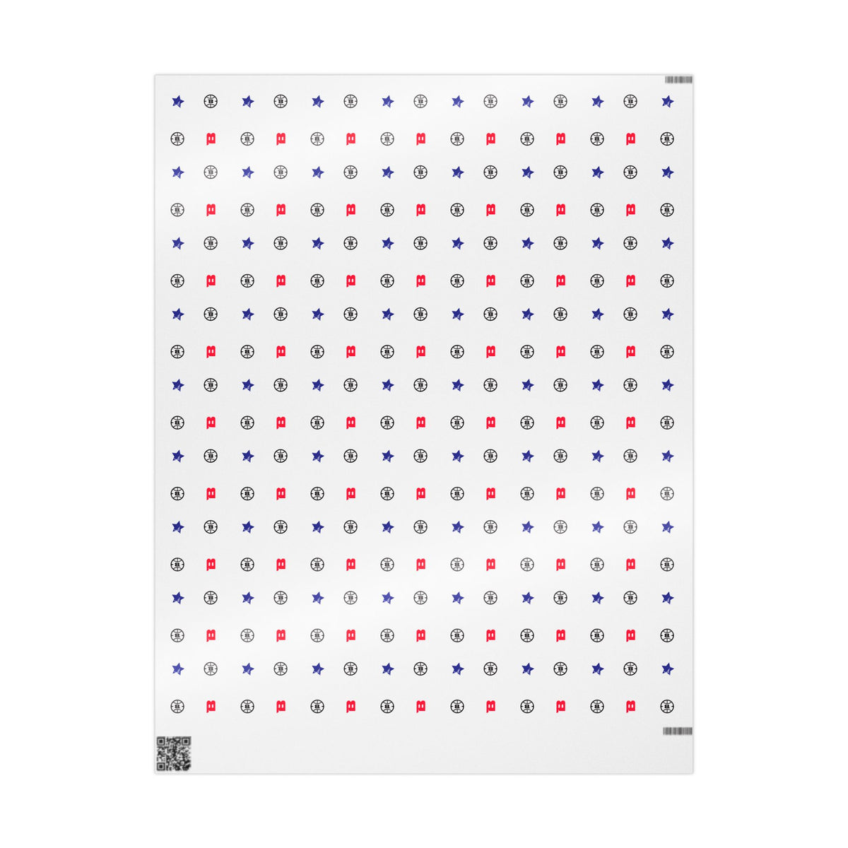Logo Collection Wrapping Paper | White
