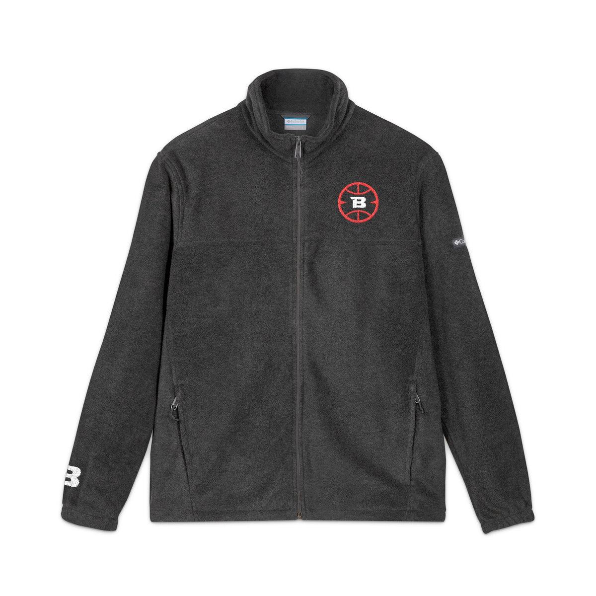 Breakaway Basketball Columbia Fleece Jacket | Embroidered, Double-sided