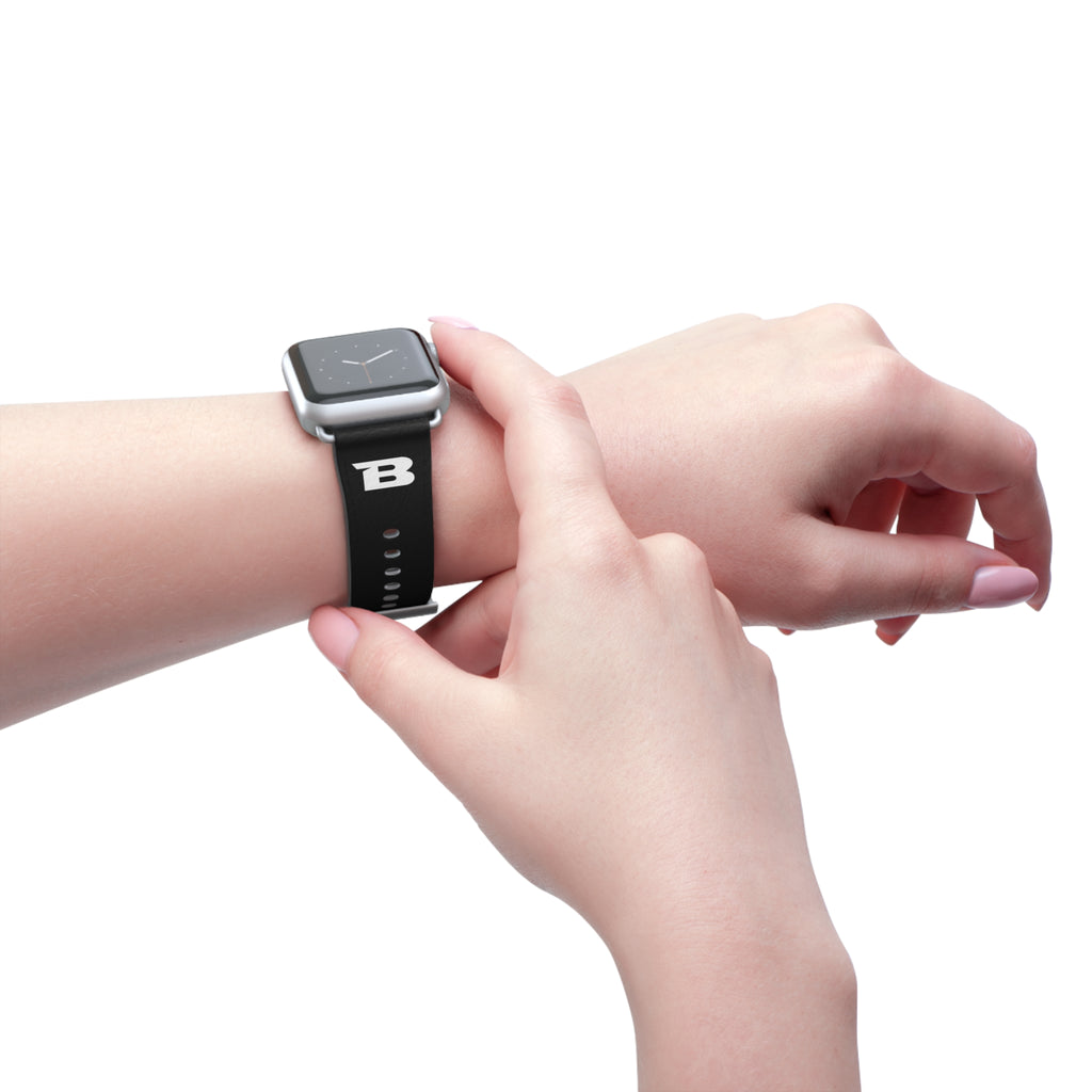 Breakaway B Black Watch Band | Apple Watch Strap