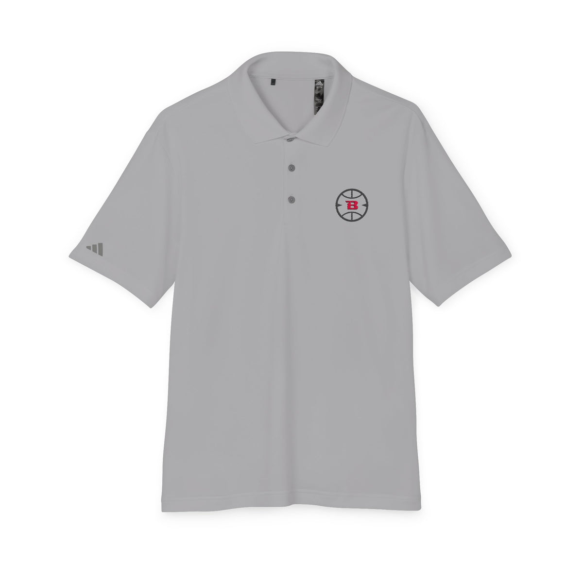 Logo Collection Adidas Polo | Embroidered Pink B