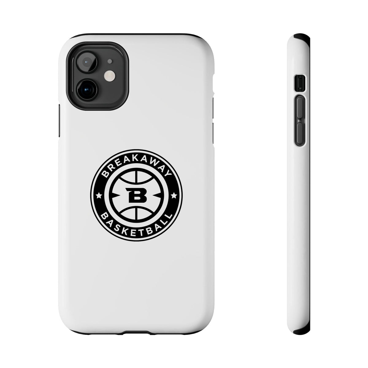 Breakaway Basketball White Phone Case