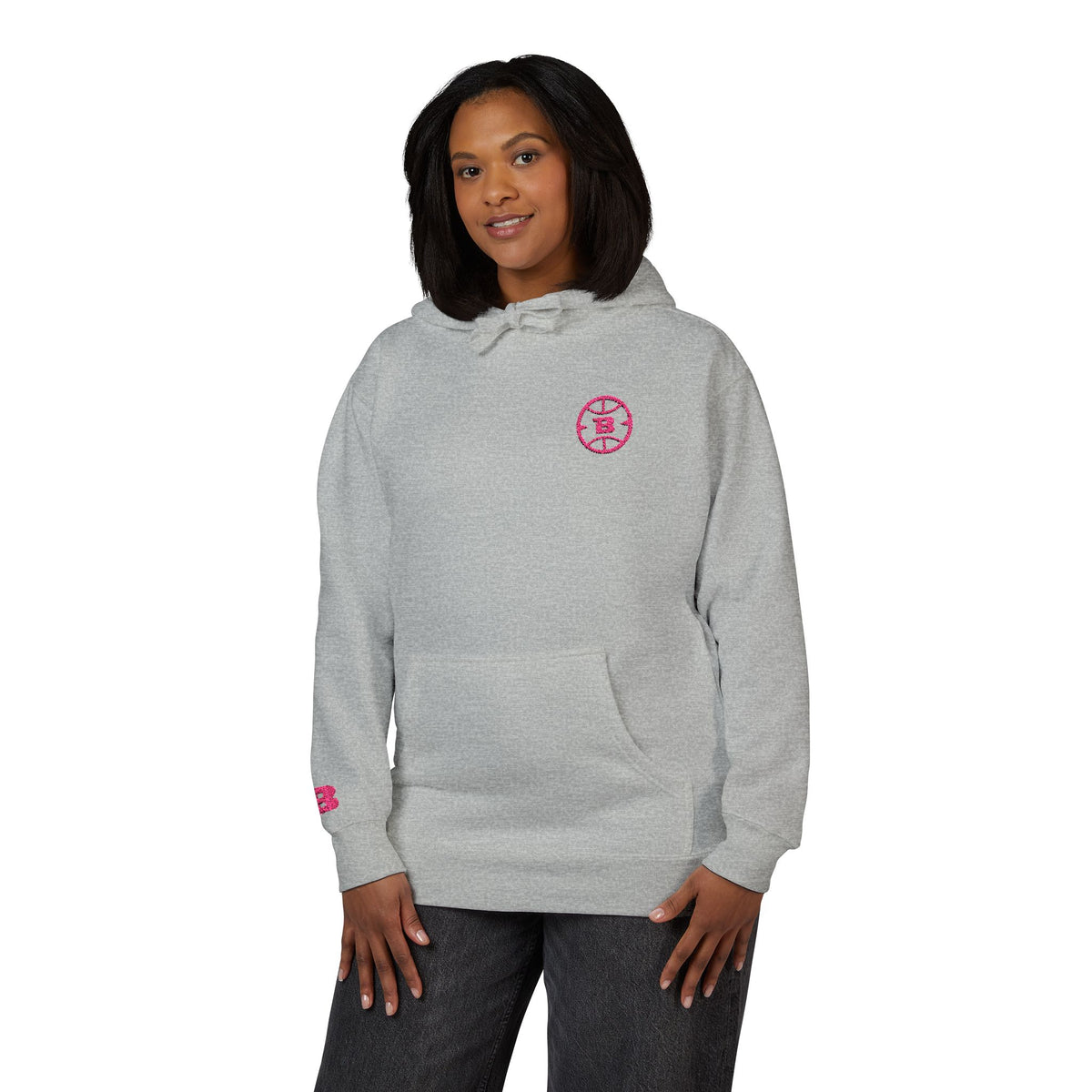 Logo Collection Pink Edition Hoodie | Embroidered